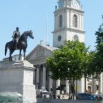 National Gallery Trafalgar Square London columns