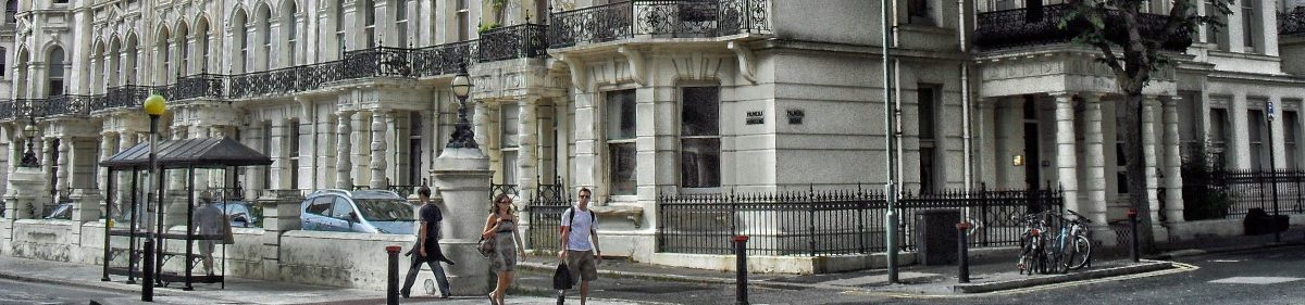 A pair of multi-million pound freehold period buildings, each containing six flats, Brighton seafront