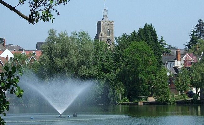 Diss Mere and Church