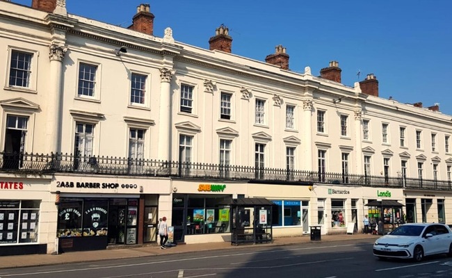 Commercial shops in Leamington Spa