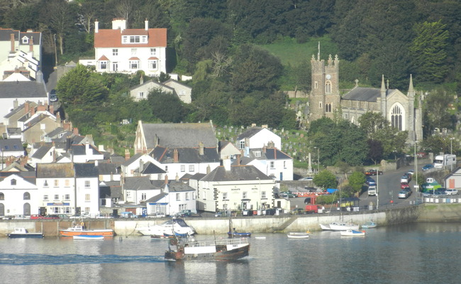 Appledore church and surrounding properties