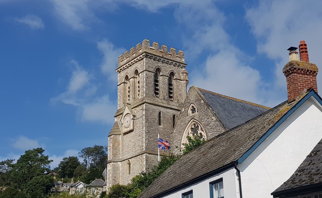 St Michaels church Beer