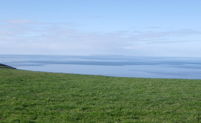 View of lundy Island