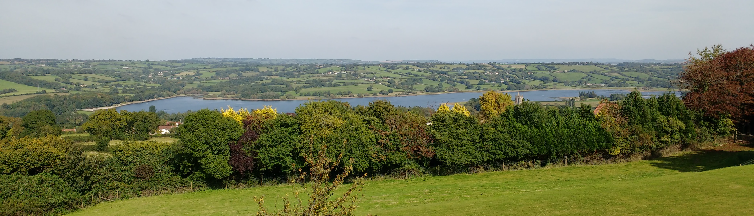 Blagdon river view