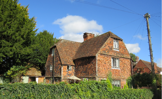 stone clad home in Otford