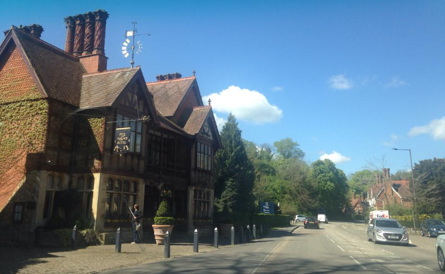 Waddesdon pub building