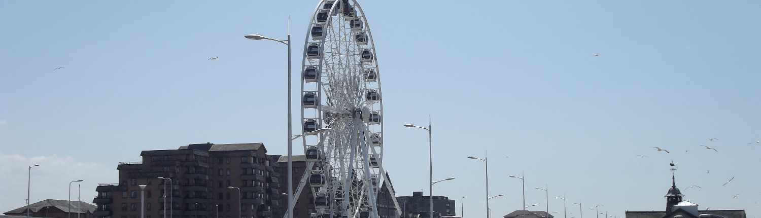 Ferris wheel in Weston Super Mare