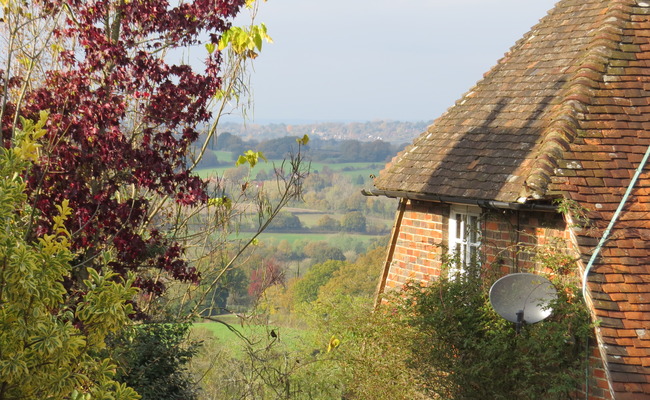 Goudhurst period property overlooking the valley.