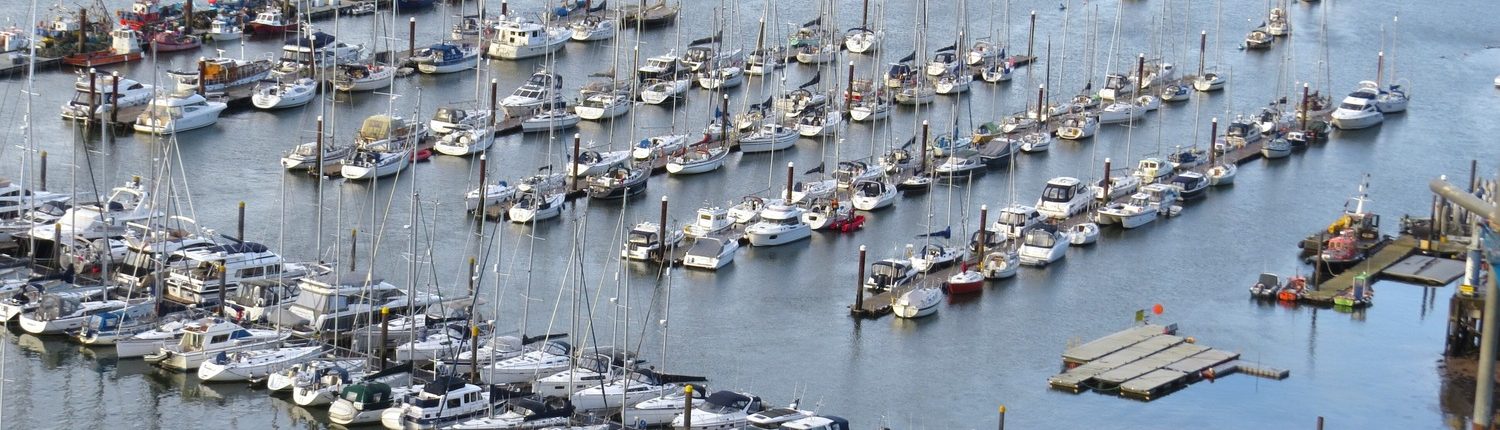 Kingswear harbour boats