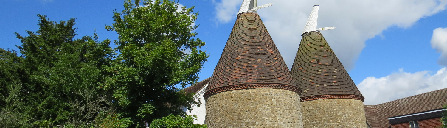 Oast house in West Malling