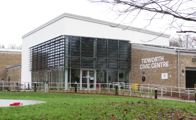 Tidworth civic centre building