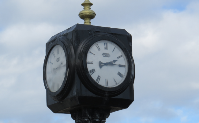 Clock tower in Valley Anglesey