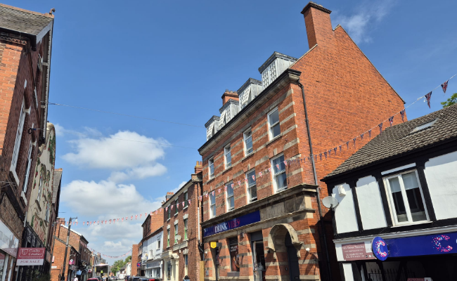 Middlewich high street shops