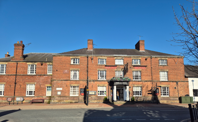The Hand Hotel in Chirk