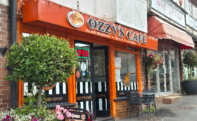 Ozzy's Cafe in Haslemere