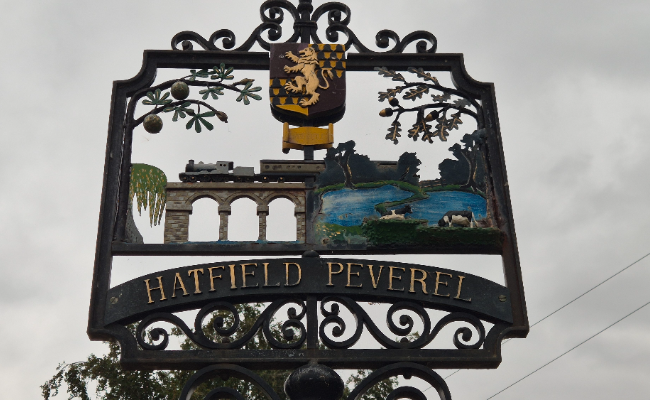 Hatfield Peverel town sign