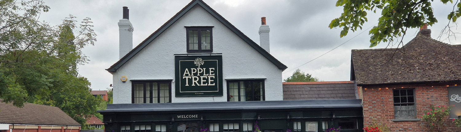 Apple tree pub in Haslemere