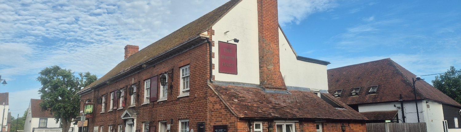 The White Hart pub in Thatcham