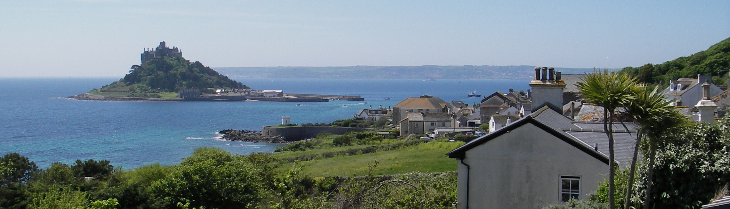 Marazion view of St Michaels mount