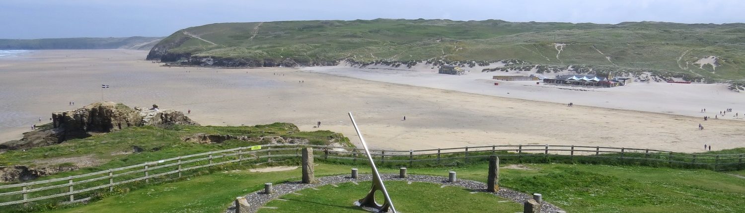 Perranporth beach