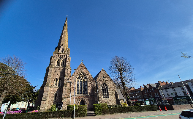 St Stephens church in Redditch