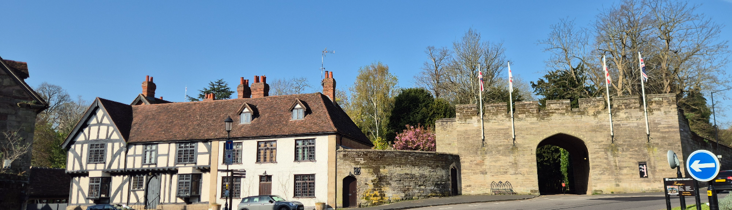 Warwick Castle entrance
