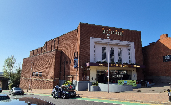 Wetherspoons - The royal enfield pub building