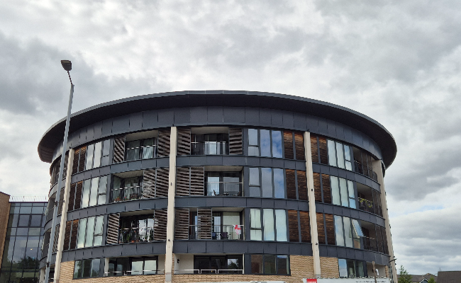 dunstable-commercial-building circlular new build apartment block