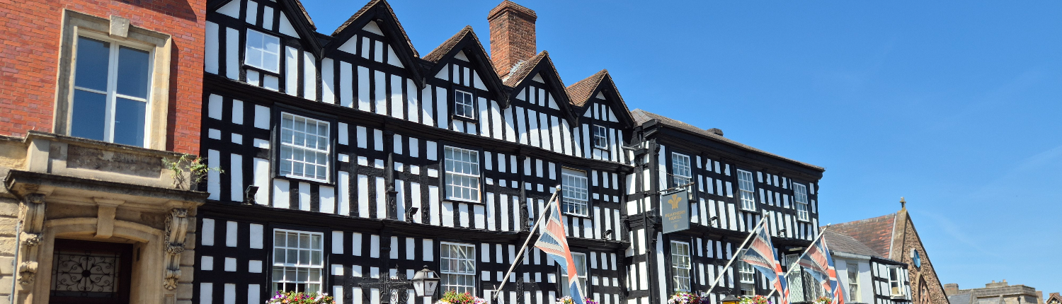 ledbury-tudor-houses Ledbury tudor town houses
