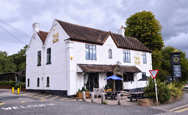 romsley-pub-building The Sun pub in Romsley