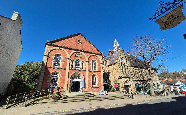 llangollen-town-centre Llangollen town hall