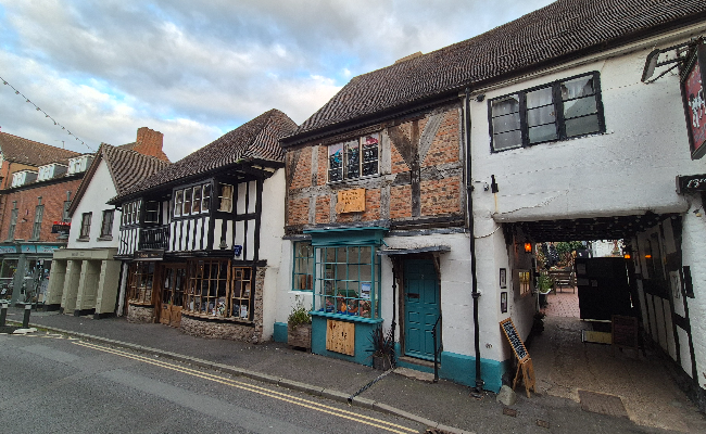 much-wenlock-shop Retail shop buildings in Much Wenlock